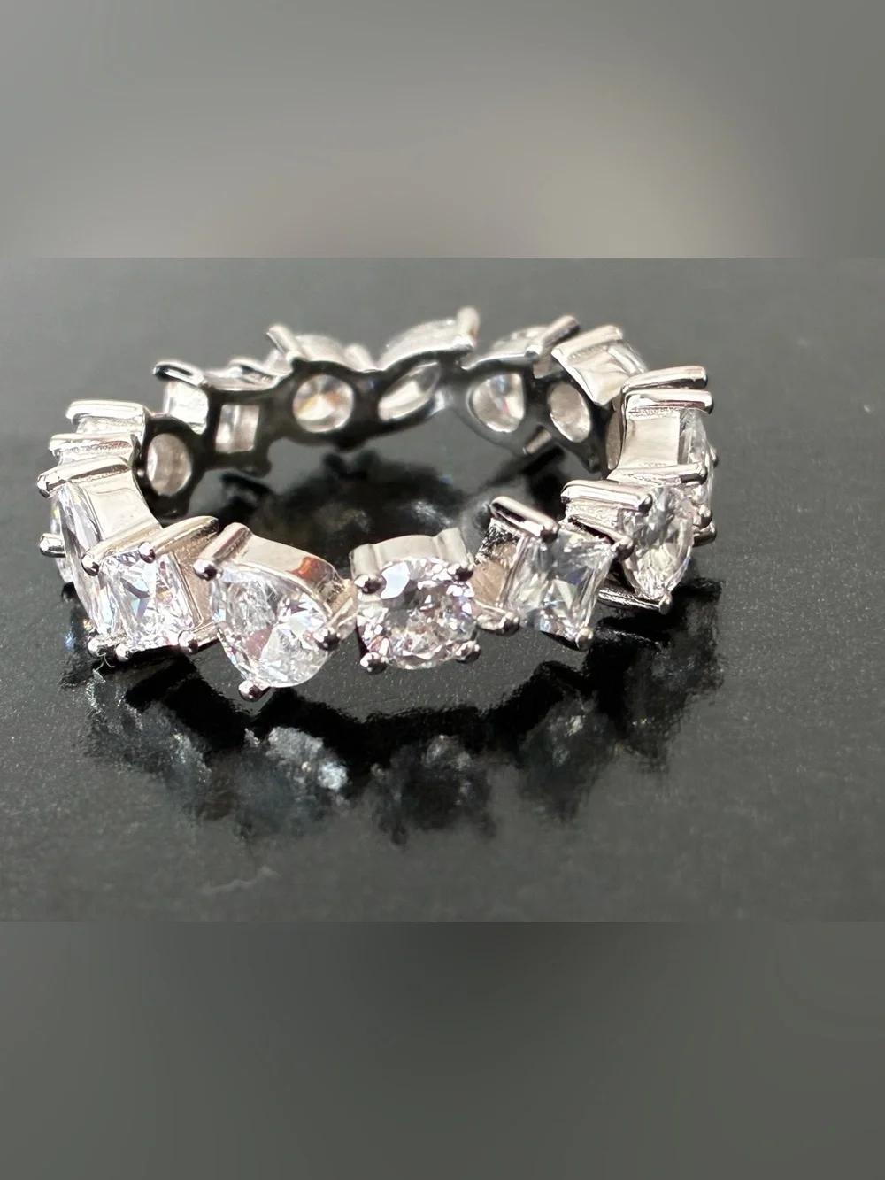 Sterling Silver 925 Ring Sz 8